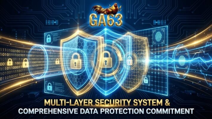 Cam kết bảo mật dữ liệu đa tầng tại GA63 với hệ thống mã hóa và công nghệ bảo vệ thông tin hiện đại.