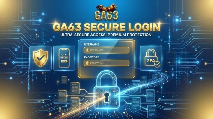 ĐĂNG NHẬP TÀI KHOẢN 3 Banner minh họa đăng nhập GA63 an toàn, bảo mật đa lớp và giao diện hiện đại.