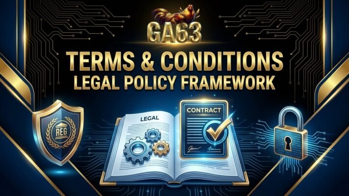 ĐIỀU KHOẢN VÀ ĐIỀU KIỆN 1 Điều khoản và điều kiện GA63 đảm bảo tính pháp lý, minh bạch và uy tín cho người chơi trực tuyến.