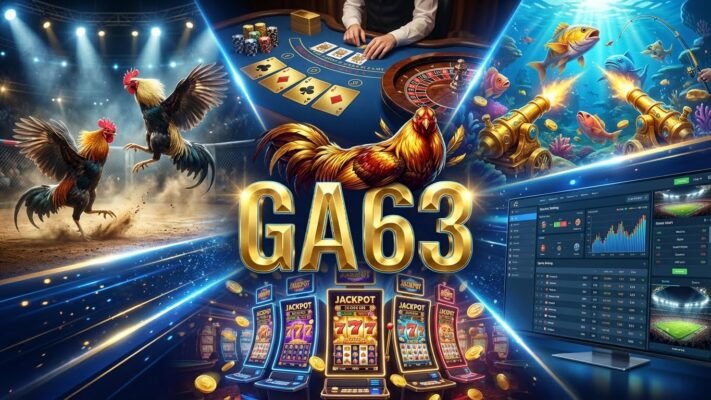 GA63 cung cấp các sản phẩm cá cược độc quyền với chất lượng hàng đầu như đá gà, casino, slots, bắn cá và thể thao.
